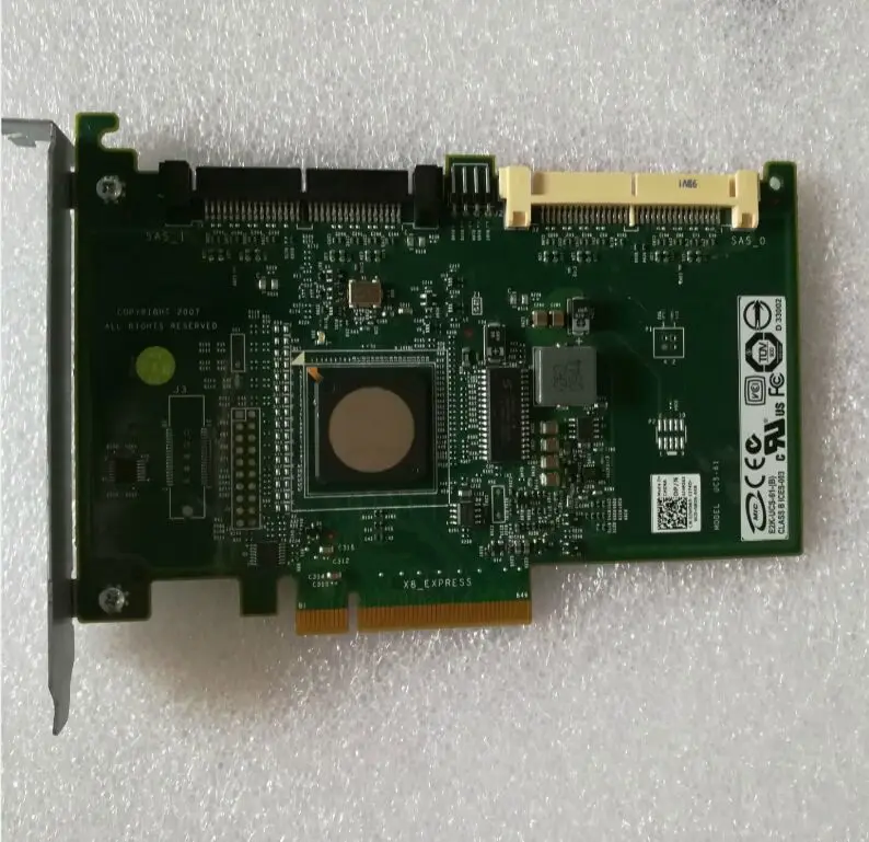 Адаптер для DELL PERC 6IR R610 R710 8 портов SATA SAS CR679 JW063 YK838 HDD RAID контроллер карта хоста 1068E