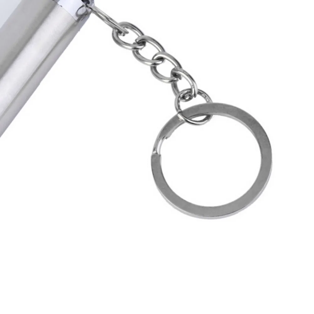 Круглый лунный мини-фонарик из алюминиевого сплава светодиодный фонарь брелок