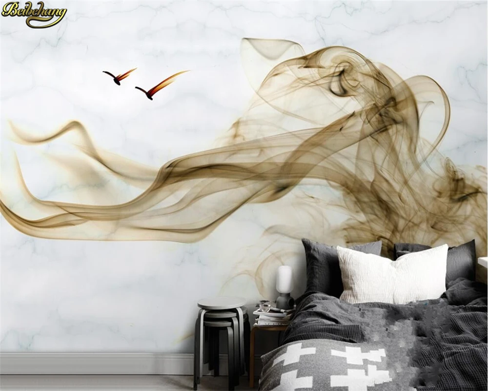 Пользовательские фото обои большой росписи Современный абстрактный пейзаж