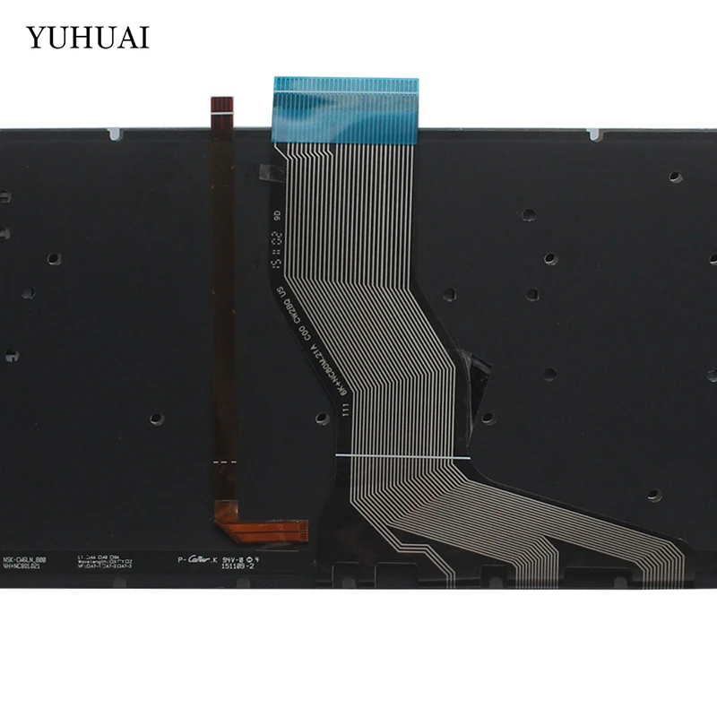 Клавиатура с английской раскладкой для ноутбука HP Pavilion Gaming 15-ak007tx 15-ak008tx 15-ak009tx