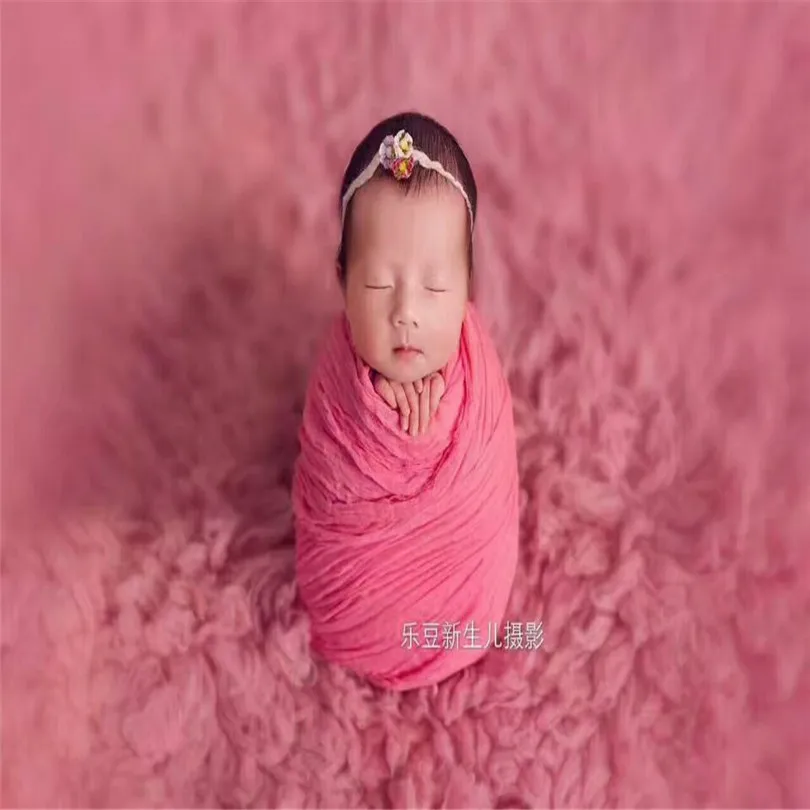 90 см x 10 шт./лот детская обертка Сетка новорожденная фотография Prop 36 цветов туман