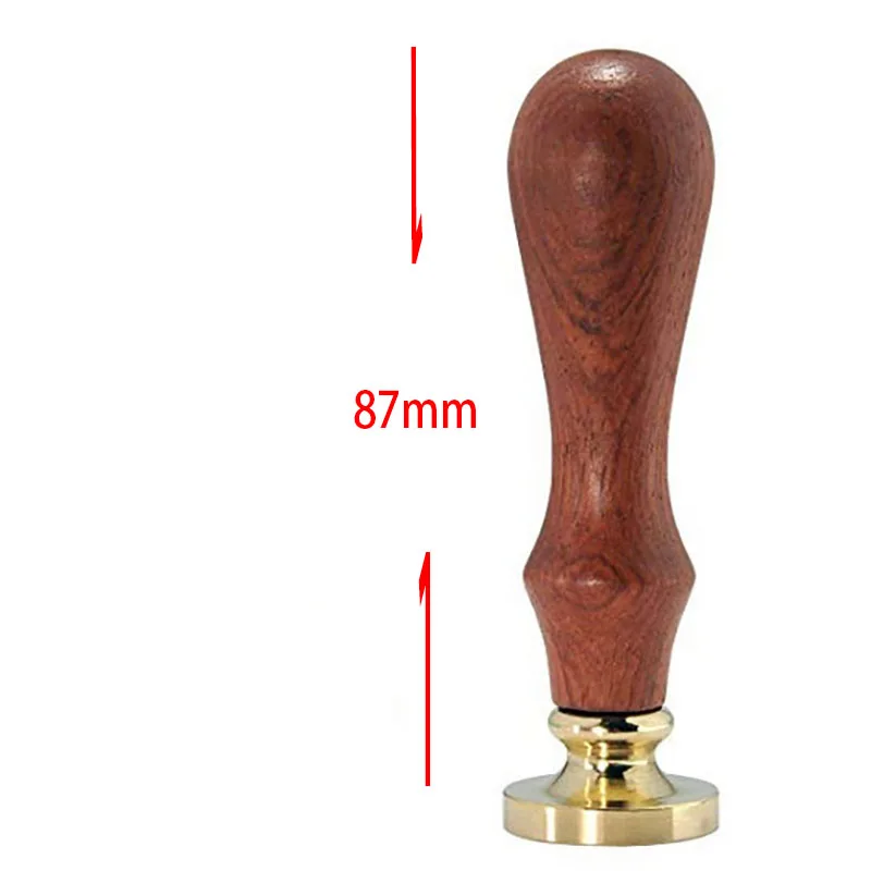 Восковая печать ручка из розового дерева набор ложек свадебные