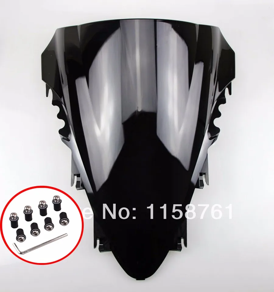 Черное копченое ветровое стекло для Yamaha YZF R1 2007 2008