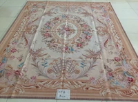 free shipping 8x10 handmade french aubusson weave rugs hand woven carpets