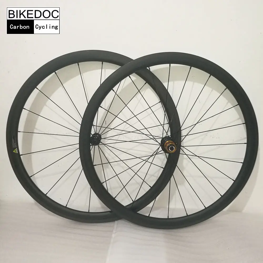 BIKEDOC Углеродные колеса 700c Roues Carbone Route шоссейные велосипедные с втулкой Bitex Raf10 Rar9 6