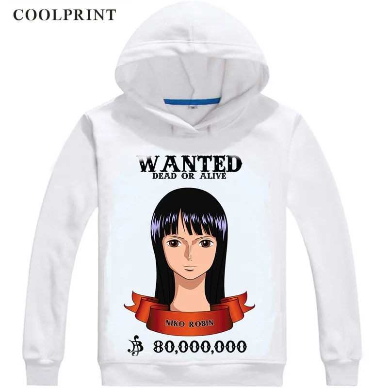 COOLPRINT ONE PIECE толстовки с рисунком из Аниме Толстовка манга Wan Пизу соломенная шляпа