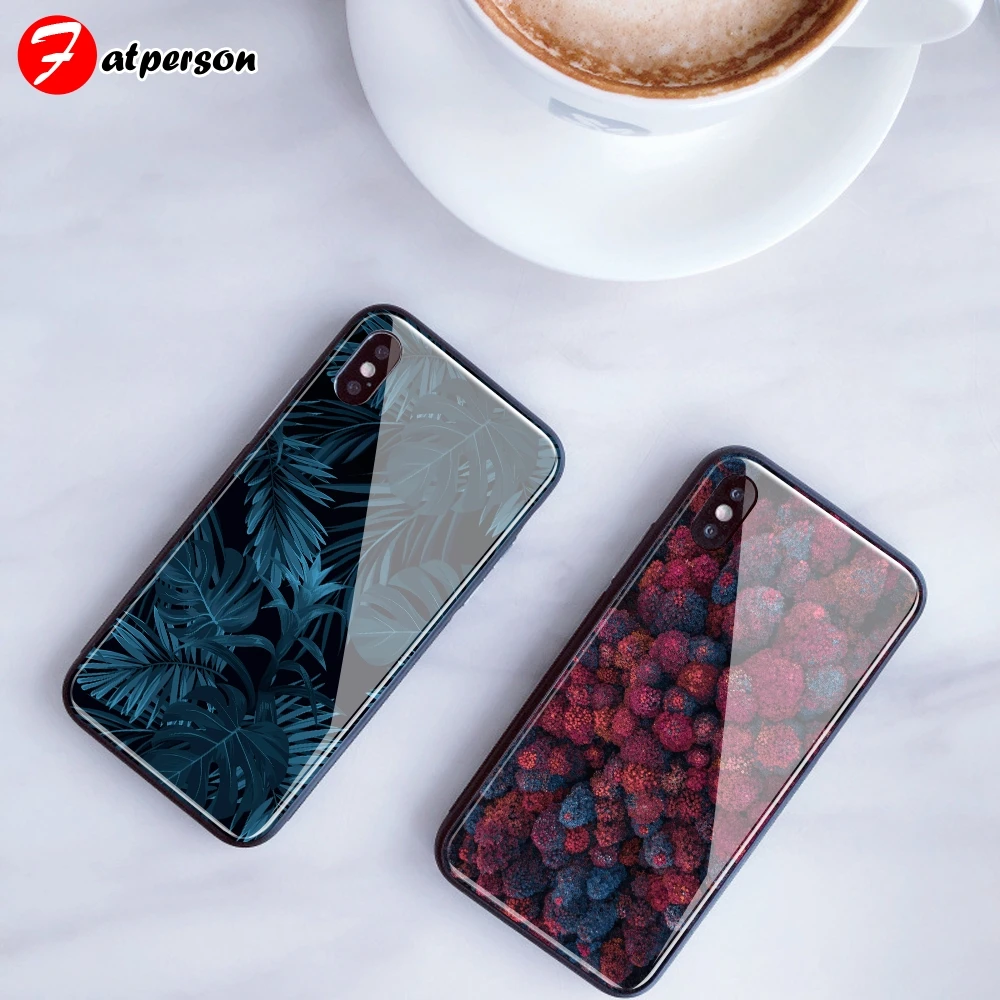 Чехол для телефона из закаленного стекла на заказ iPhone 12 13 mini X R 11 Pro MAX обои