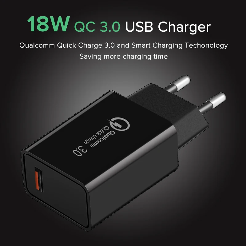 Зарядное устройство USB SUPTEC Quick Charge 3 0 18 Вт QC настенный адаптер быстрой зарядки для