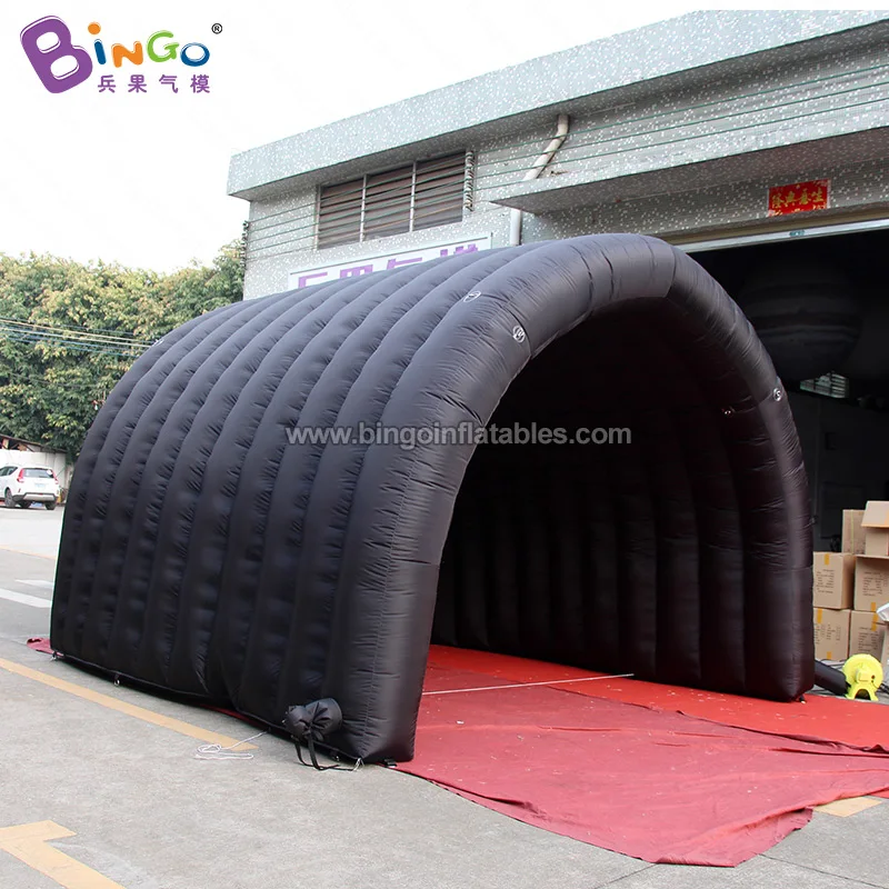 FACTORY OUTLET 4x4x3mh inflatable black tunnel tent free shipping customized entrance toy advertising decoration | Игрушки и хобби