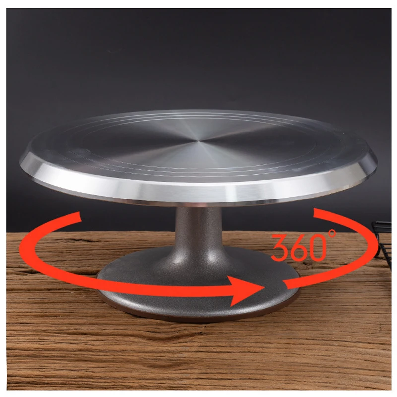 Инструменты для выпечки тортов 12 дюймов легированная вращающаяся настольная