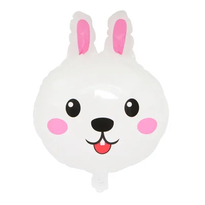 

10Pcs 18 inch cartoon aluminum film balloon rabbit birthday decoration balloon