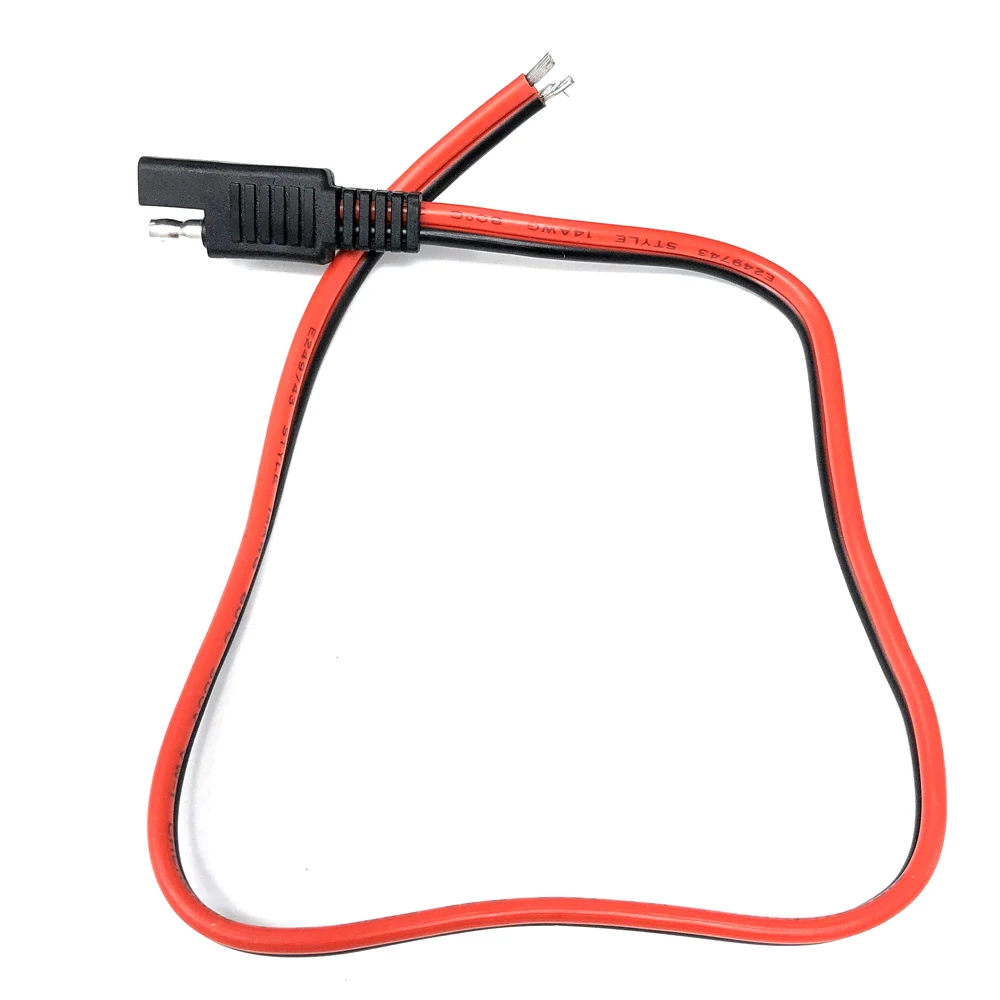 DIY 14AWG Solar Battery SAE Charger Harness Extension Connector Cables 100cm | Электроника