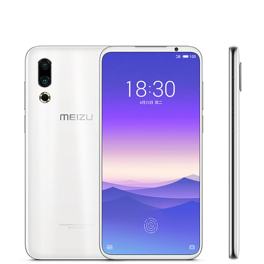 Meizu 16s мобильный телефон 6," 6GGB 8 ГБ ОЗУ 128 Гб ПЗУ 4G LTE смартфон 48MP 20MP отпечаток пальца Восьмиядерный 3600 мАч