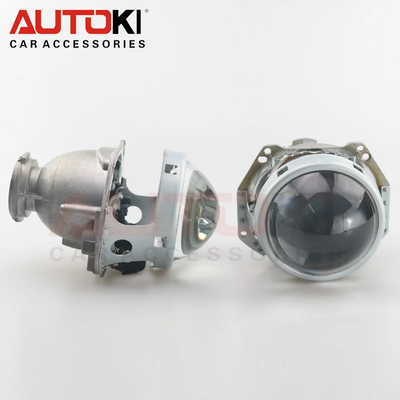 Autoki 3 0 дюймов би ксенон Hella фары объектив проектора Алюминий автомобильные hid