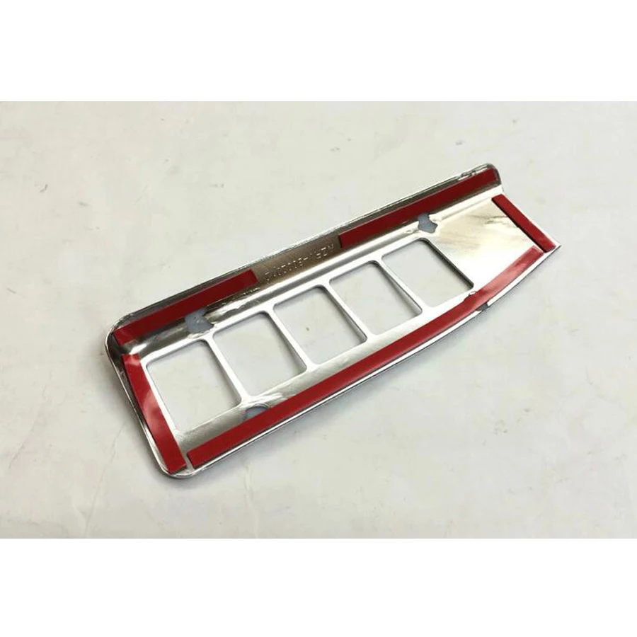 YAQUICKA Car Interior Headlight Fog Light Switch Panel Frame Cover Trim Styling Sticker For Mitsubishi Outlander 2016 LHD | Автомобили и