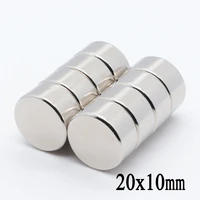 20pcs 20x10 mm n35 super strong round powerful rare earth neodymium magnets magnet 2010