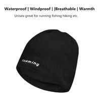 100 waterproof windproof winter beanie running hat women men cap breathable warmth ideal for fishingtrekkingrunningcycling