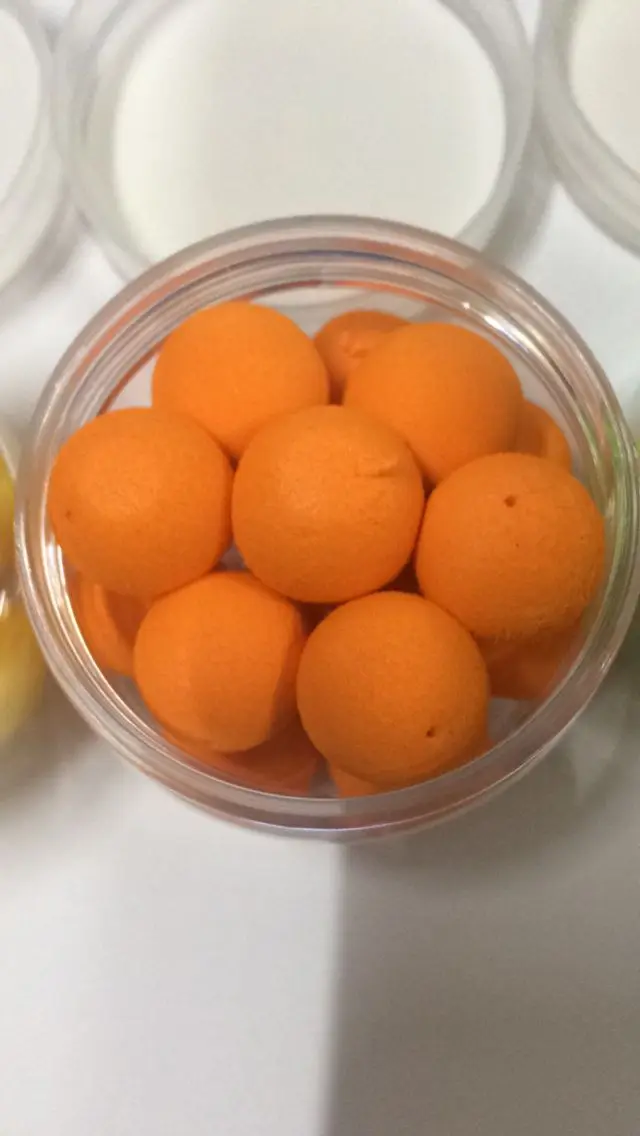 Orange Toppory 17 мм плавающая искусственная приманка для ловли карпа всплывающая приманка для ловли карпа гранулы Ассорти ароматизированные рыболовные терминальные снасти для ловли карпа - Цвет: Orange