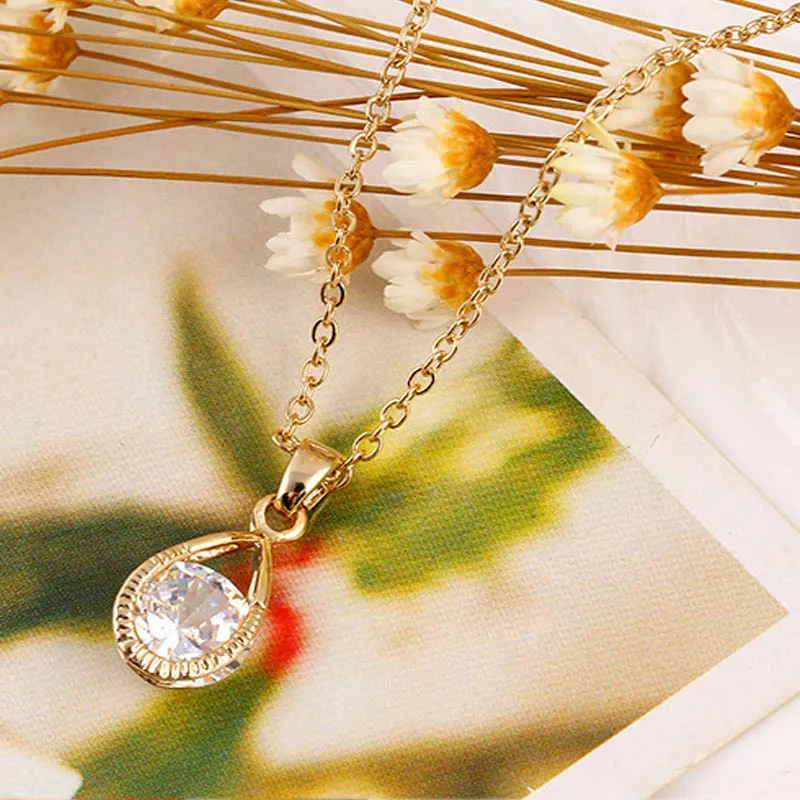 Мода Белый Круглый ААА Циркон Свитера Цепи Длинное Ожерелье Для Женщин Свадьба