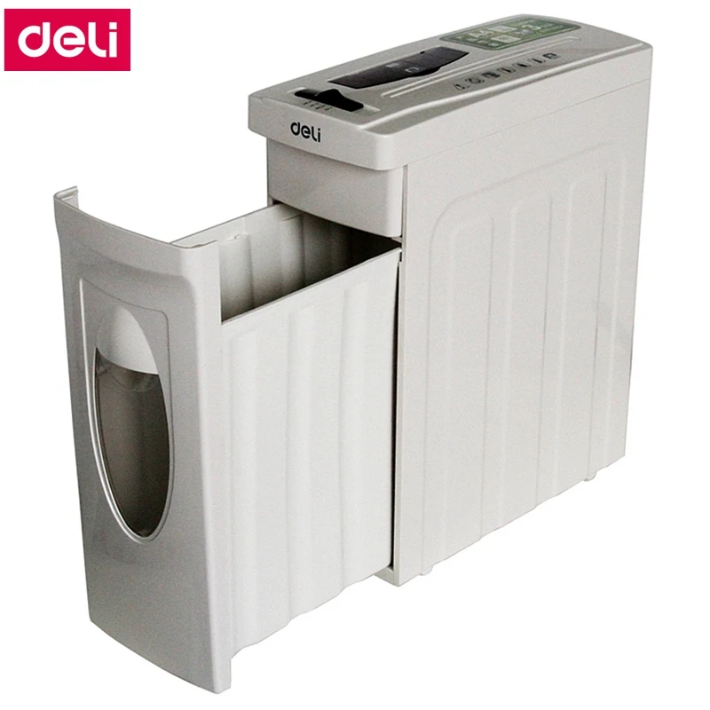 Deli 9923 Электрический измельчитель бумаги объем 11Л 220 230VAC/50Hz 120W 4x28 мм обрезки 3