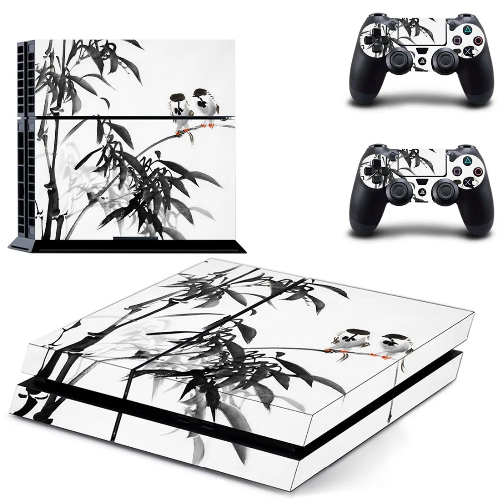 Наклейка для PS4 виниловая наклейка, стикер для sony Playstation 4 консоли и 2 контроллеры наклейка для PS4 Стикеры