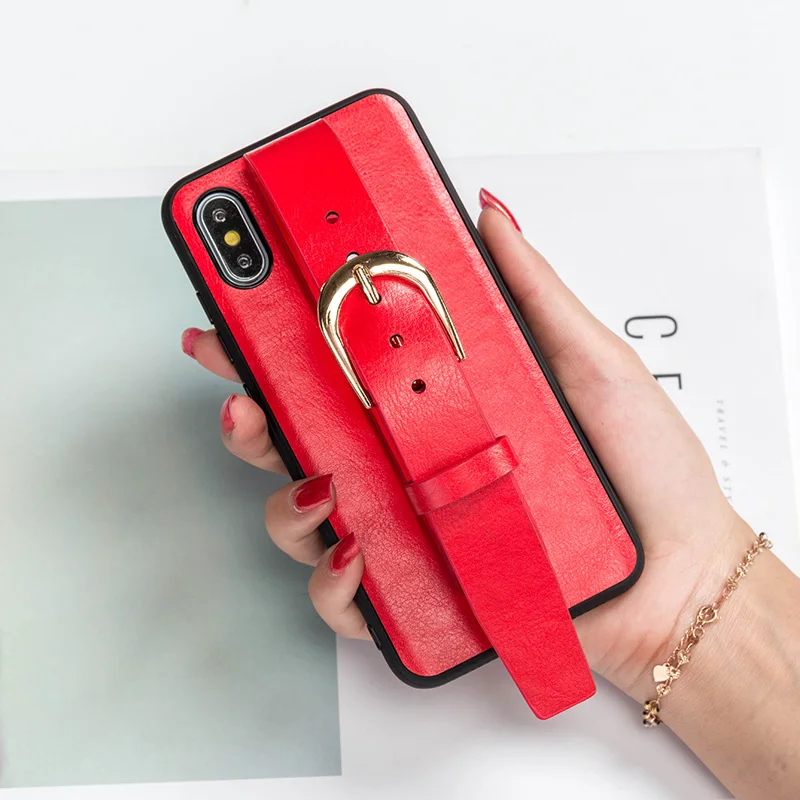Fashion Phone Case For Xiaomi Mi 8 8SE A1 A2 Note 3 Max Redmi 5 Plus case lanyard Belt TPU Soft Cover |
