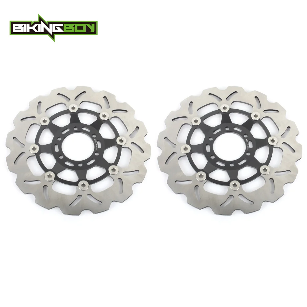 Передние тормозные диски BIKINGBOY для Yamaha R1 Z 250 90 96 TZR R S RS SP FZR EXUP / 89 16 400 S|front brake disc