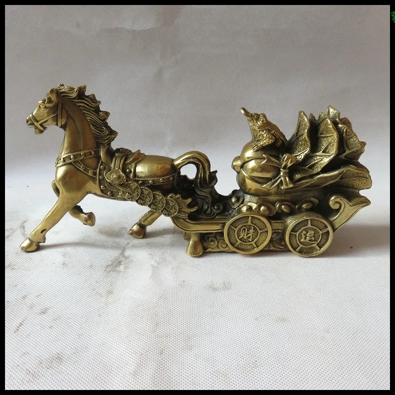 Бесплатная доставка медная лошадь DESAY бизнес подарок ремесло ювелирные изделия