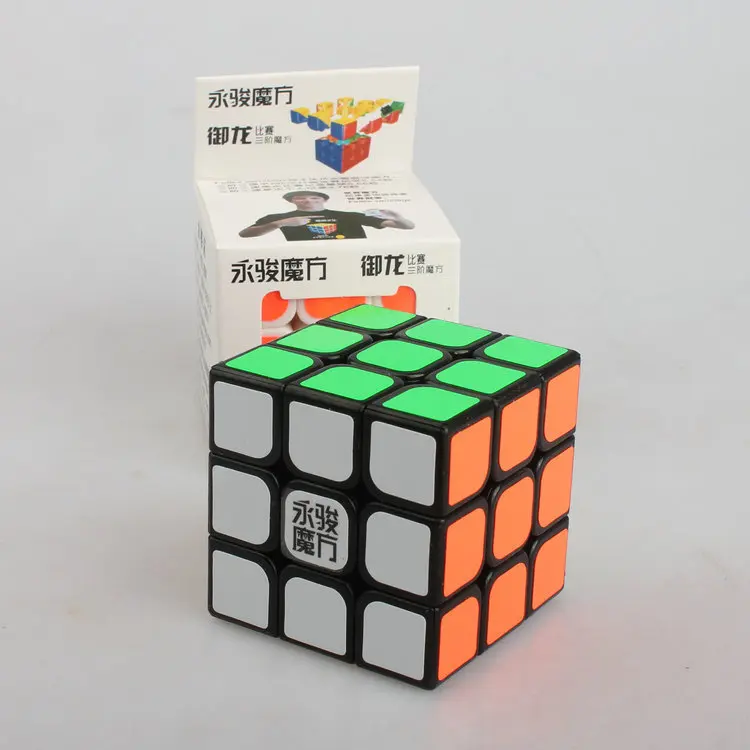 MoYu Gan DAYAN MOFANGGE 3x3x3 Weilong GTS/Valk волшебный кубик, пластиковая головоломка, скоростной куб - Цвет: YULONG BLACK