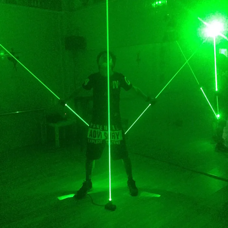Бесплатная доставка светодиодный лазерный меч зеленый свет танцевальная сцена