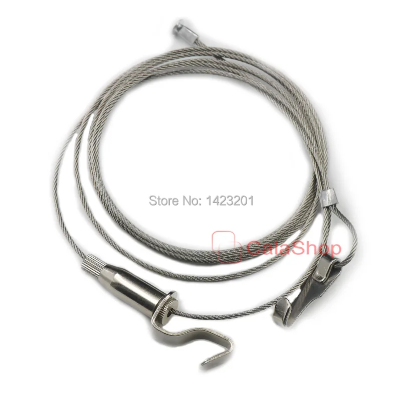 2 шт./лот металлические рамы вешалка крючок изображение провод кабель с подвесной