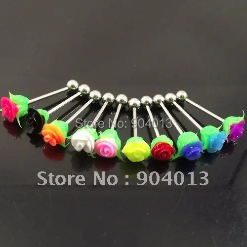 1 шт. 14 г бесплатная доставка кольцо из нержавеющей стали в виде Розы с сердечками