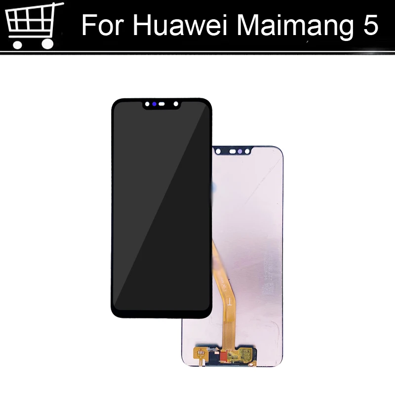 100% протестированный ЖК-экран для Huawei Maimang 5, 100% оригинальный ЖК-дисплей + сенсорный экран в сборе, замена Maimang5 Parst