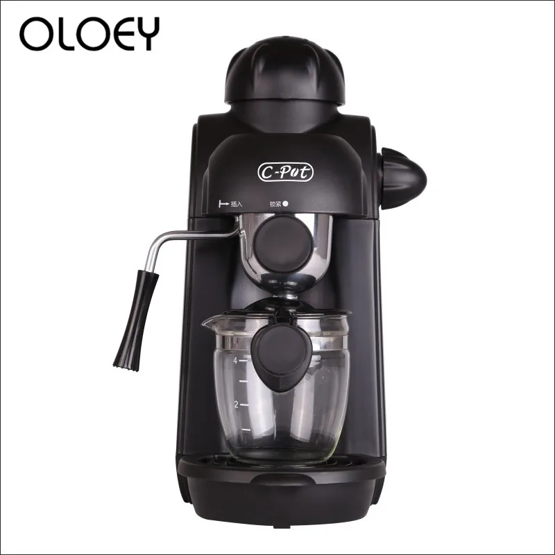 Домашняя кофемашина для эспрессо Паровая пенопластовая портативная