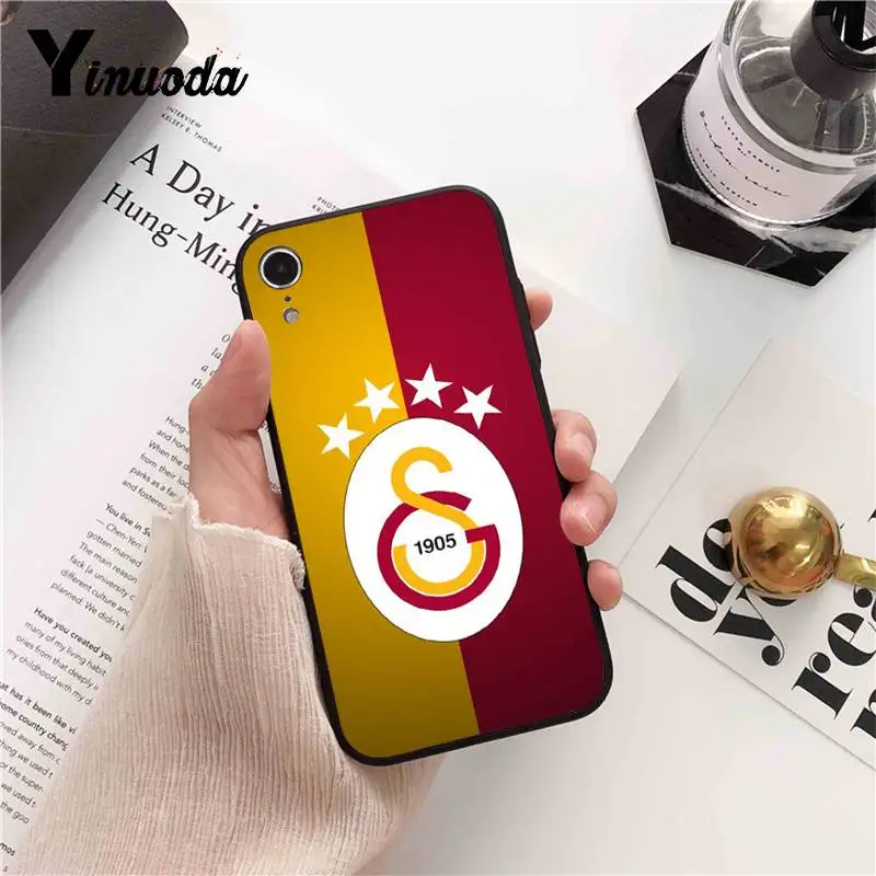Чехол для телефона Yinuoda Turkey Galatasaray iPhone 8 7 6 6S 6Plus X XS MAX 5 5S SE XR Fundas Capa 11 pro max | Мобильные
