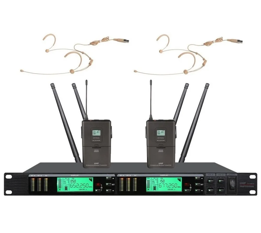 Bolymic True differity UHF Беспроводная микрофонная система гарнитура микрофон