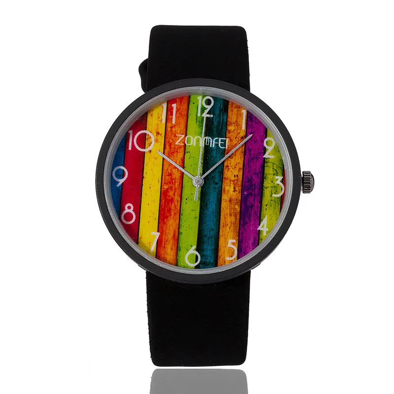 Мода 2017 г. Мрамор узор Для женщин часы Элитный бренд кожа Водонепроницаемый