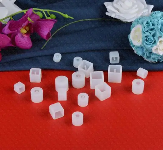 XCDIY (8-16mm) Silicone Mold for square ball beads with hole Resin Mould handmade tool DIY Craft epoxy resin molds | Украшения и