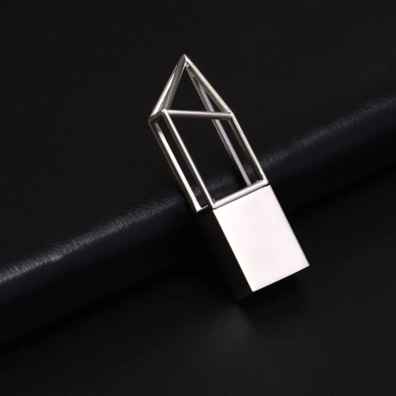 

Pendrive Usb2.0 Usb Flash Drive 64gb 32gb Metal Memory Stick 16gb 8gb 4gb Flash Disk Silver Pen Drive Gift Free Print LOGO