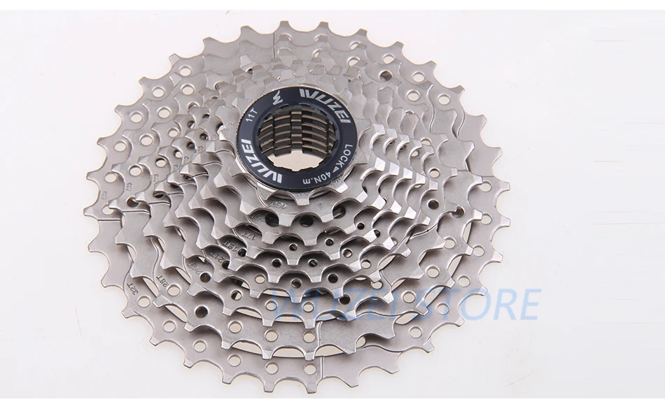 WUZEI 8 S/9 S/10 S/11 S/12 S кассета 32/36/40/42/46/50T Сталь mtb горный велосипед свободного хода Совместимость Shimano