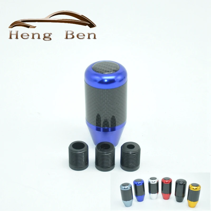 

New Universal Gear Shift Knob Carbon Fiber Manual Transmission Gear Shift Shifter Knob