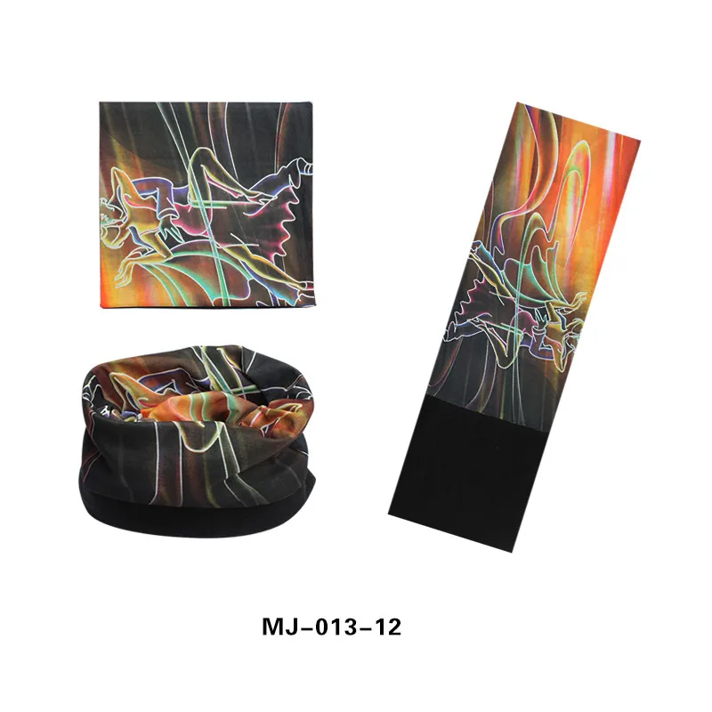 Зимний Разнообразный волшебный флисовый головной убор для мотоцикла или