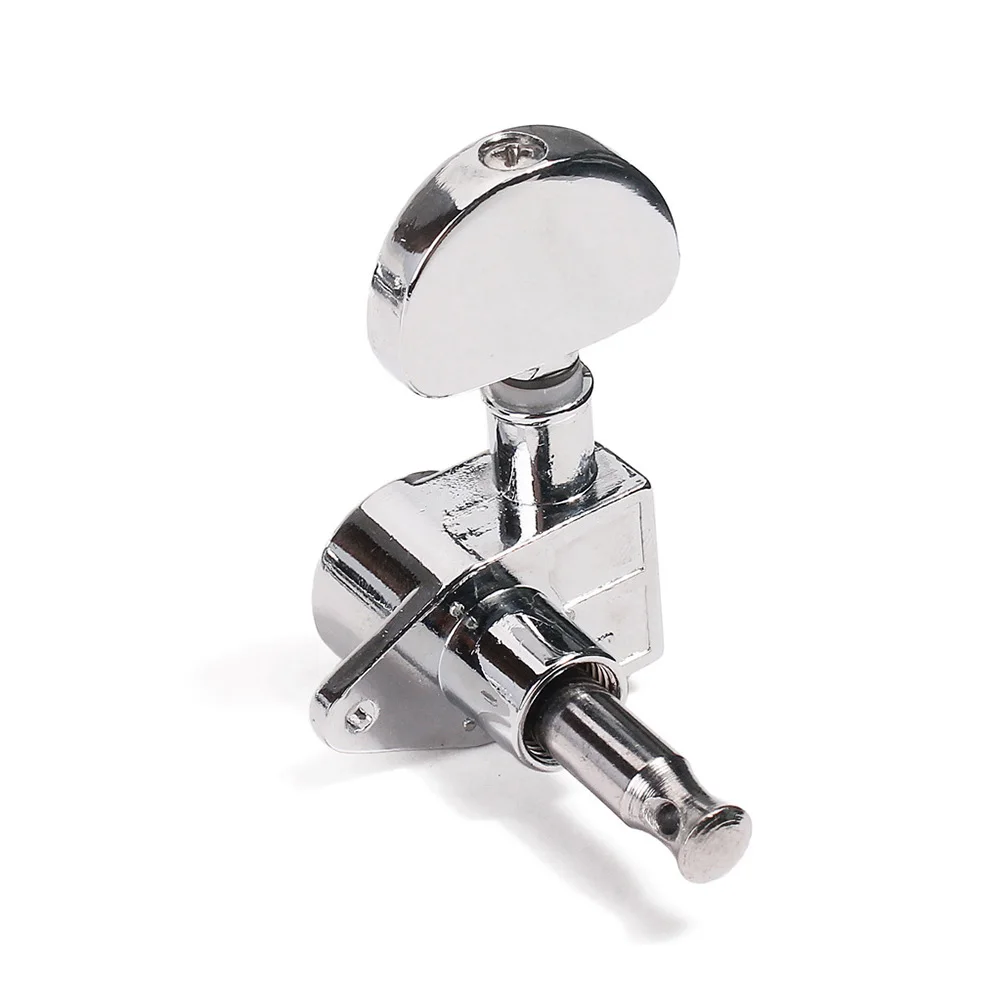 6 шт./партия 3L3R хромированные кнопки для гитары блокировка струн тюнинг Колки