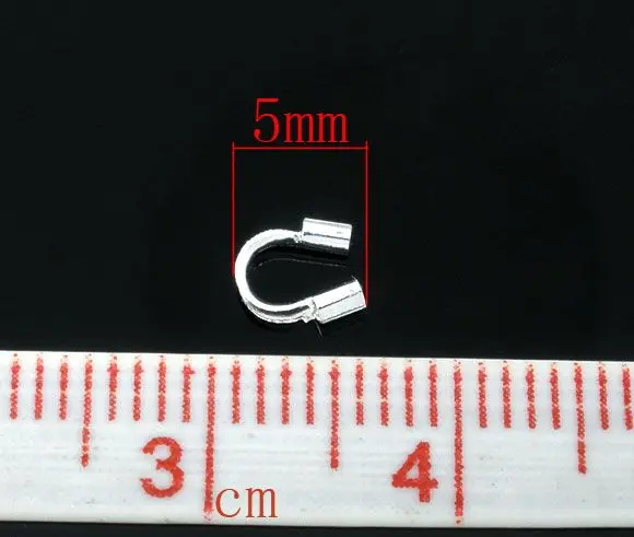 DoreenBeads 200 серебристого цвета провода защитные 5x5мм | Украшения и аксессуары
