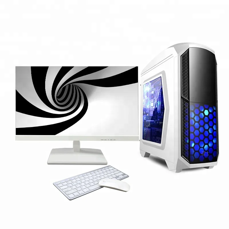 Online Großhandel Desktop-computer Cpu I5 Ram 4GB HDD 240GB Gaming Desktop-computer Pc