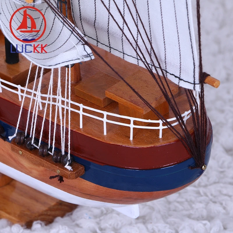 LUCKK 70 60 CM Simon Bolivar DIY Wooden Model Ships Creative Home Interior Wood Decoration Accessories Crafts Mediterrean Style | Дом и сад