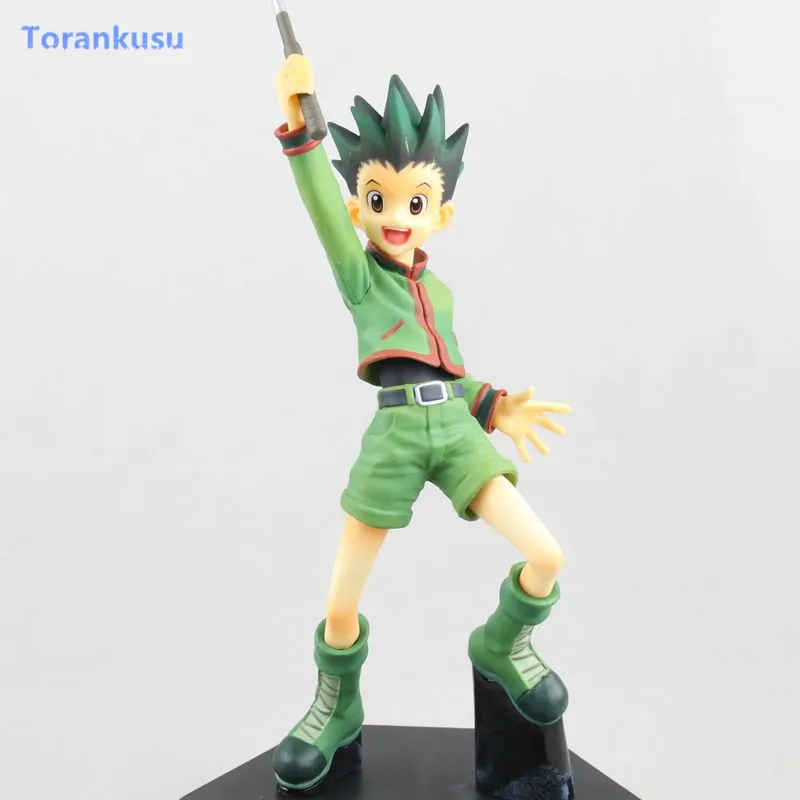 Hunter X фигурку Гон Фрикс хоть Zoldyck Сапожки в стиле ПВХ фигурка игрушки 200 мм аниме