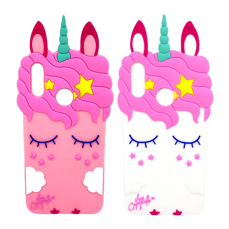 

Phone Cases For Huawei Honor 10 Lite Case Silicone Soft 3D Cute Cartoon Horse Unicorn Case For Huawei Honor 10 Lite 10lite Coque