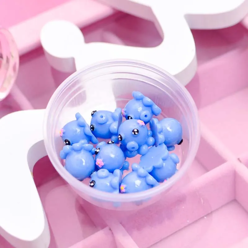 Новинка; 10 шт./кор. Slime Игрушка-подвеска смолы утка принадлежности дополнение наполнитель муку пушистой облако ясно слизи поделки своими руками добавки для шлама - Цвет: 010
