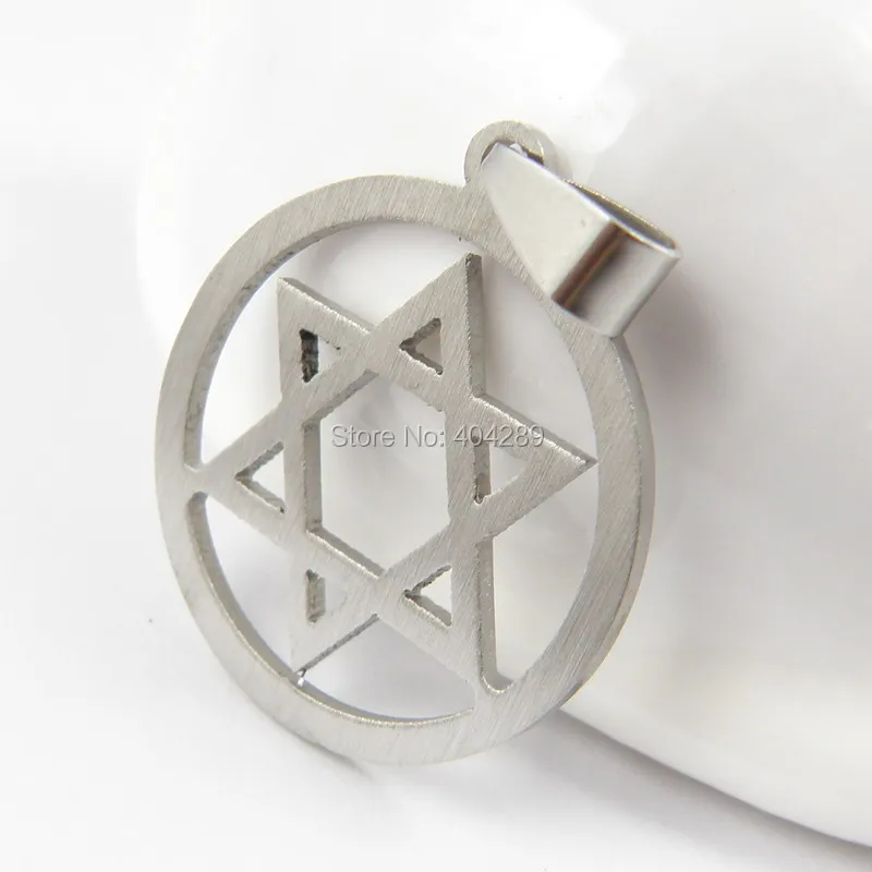 Прямая поставка кулон Звезда Давида ожерелье для мужчин и женщин ювелирные